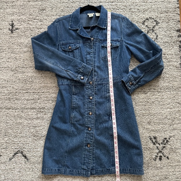 Vintage St. John's Bay Women's Denim Dress Jacket - Picture 1 of 9